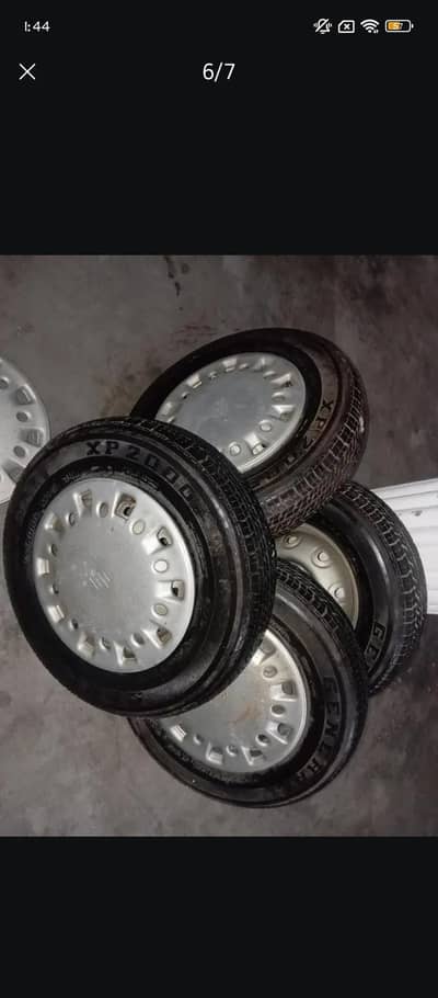 Suzuki Alto tyres with Rims (4 Pieces)
