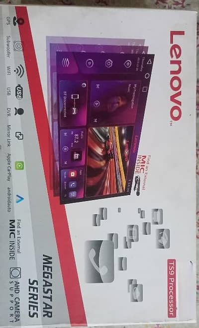 Lenevo Android All Cars 2.32 GB 9.1 Screen With Night Vision Camera