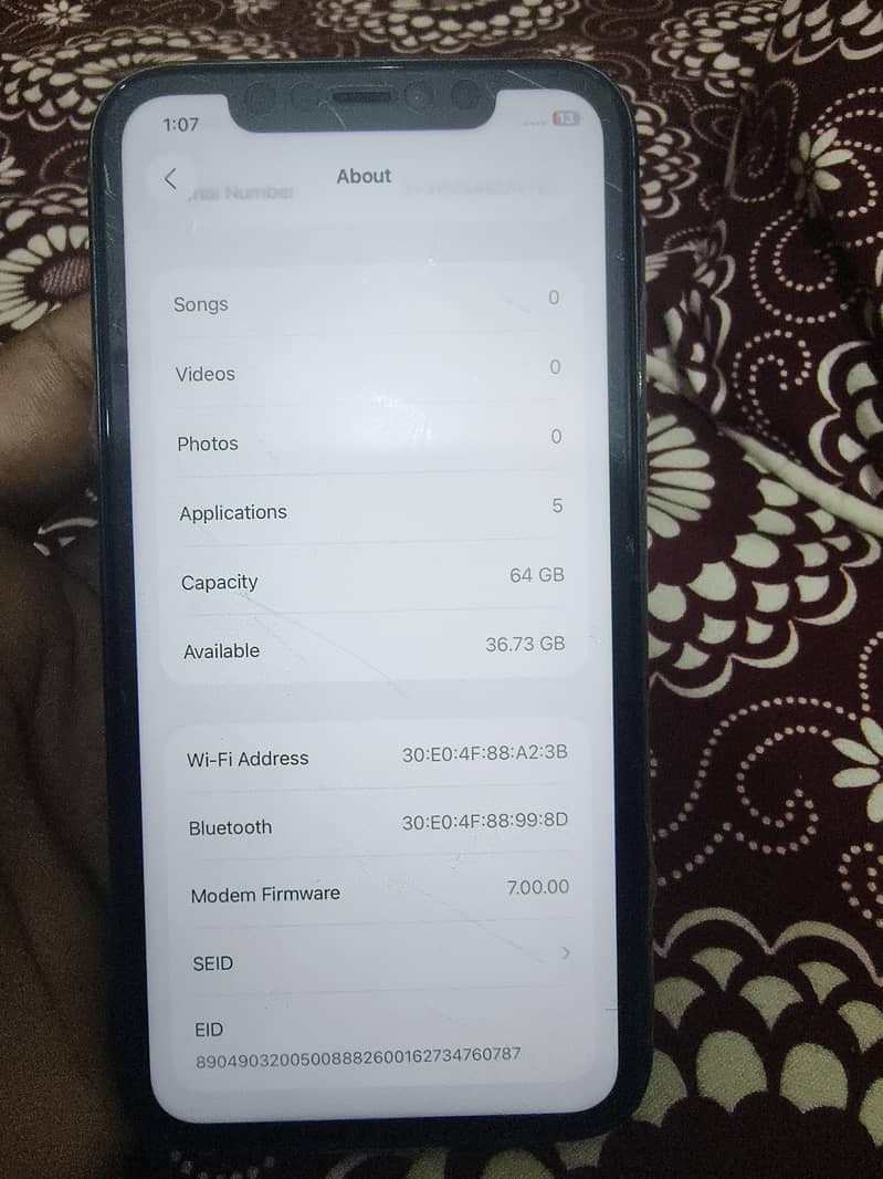 Apple iPhone 11 Mdm 6