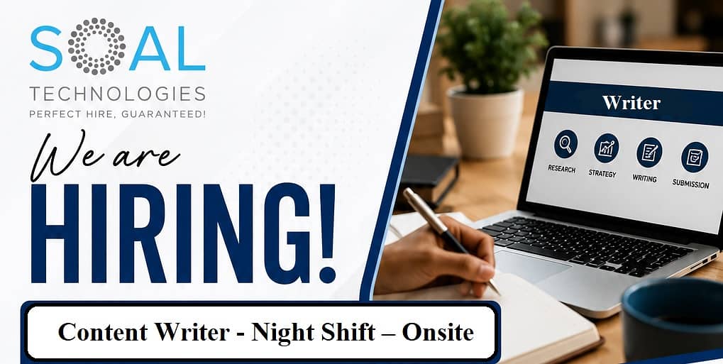 Content Writer - Night Shift – Onsite 0