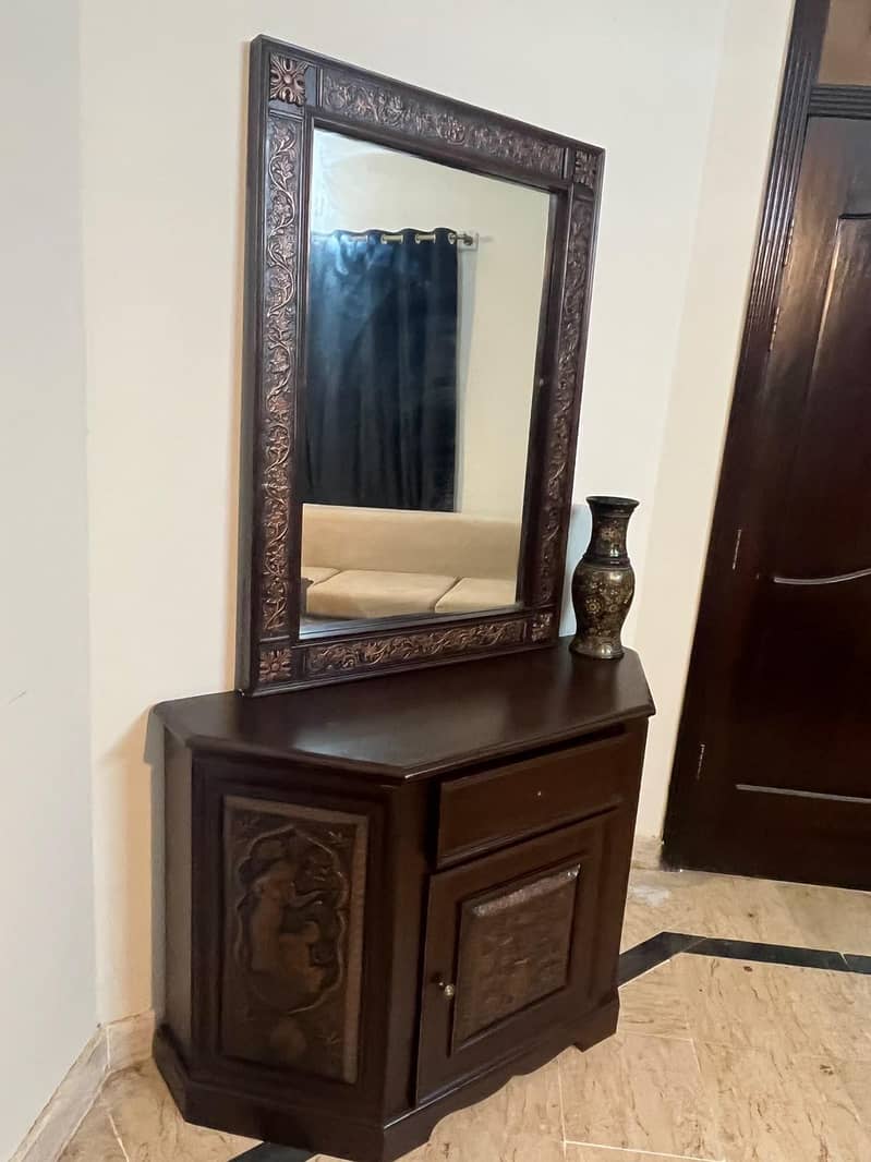 console with side antique 4