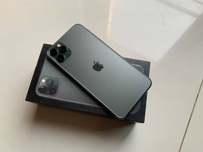 COMPLETE BOX iPhone 11 Pro 256gb Green WaterPack Dual Sim Approved