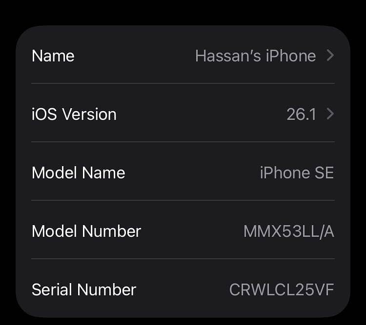 Apple iPhone SE 7