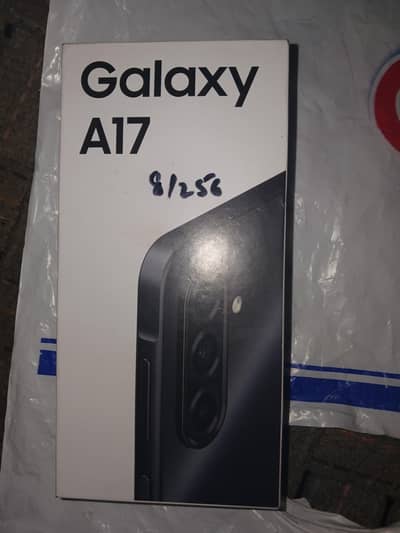 Samsung Mobile A17 8gb ram 128 gb memory