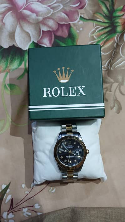 Vintage Rolex Datejust 36mm Two_Tone Yellow Gold and Steel _luxury wat