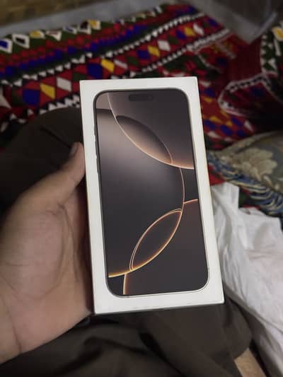 Apple iPhone 16 pro max JV 256gb
