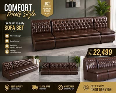 sofa set/ single sofa chair/ sofa table/ L shape sofa/ home furniture