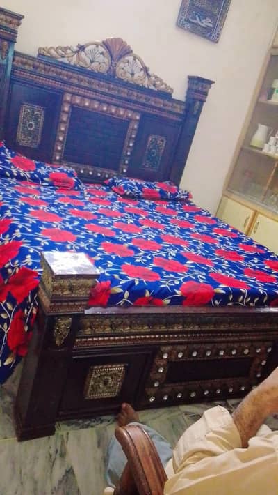 Slightly Used Bed with New Mattress