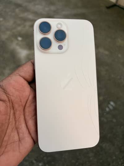 iPhone 16 Pro Max 256GB | 91% Battery | Original | Back Glass Broken
