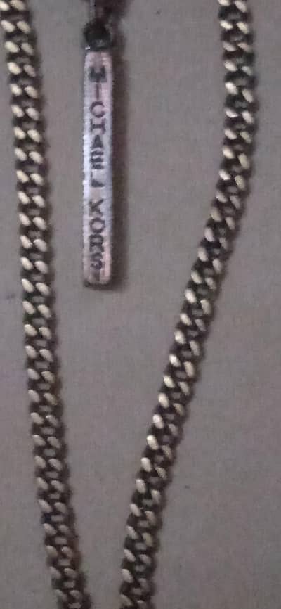 micheal  korn chain and locket