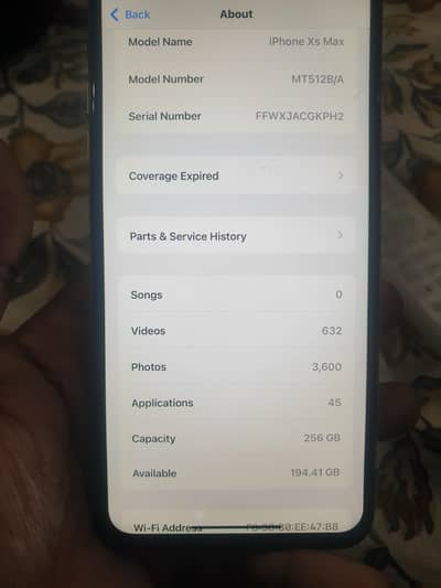 Apple iPhone XS Max 256gb pta approved