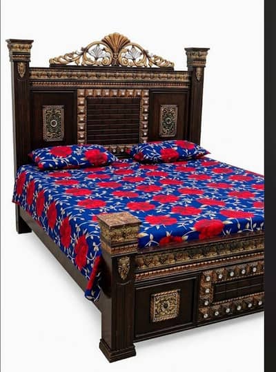 Slightly Used Bed with New Mattress