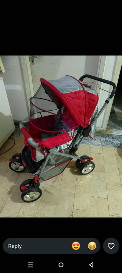 new condition pram for sale