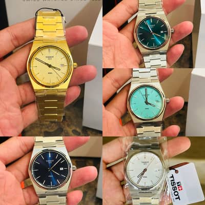Tissot PRX Men’s Original Watches H. K Fresh Import stock Available
