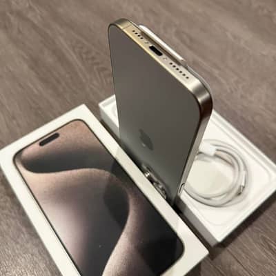 I Phone 15 Pro Factory unlocked 4 Months sim time