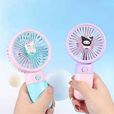 hand Mini portable cute fan