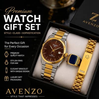 ⌚ Premium Watch Gift Set by AVENZO ⌚
