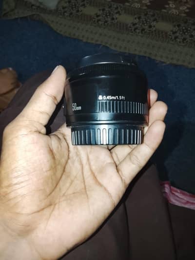canon EF 50mm f/1.8 potrait lens for sale