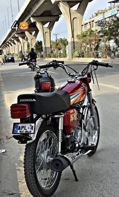 Honda cg 125 2026 model bike for sale