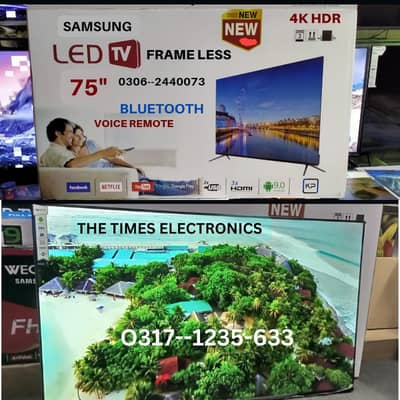 UHD 4K 55" 65" 75" TO 10"  SMART LED TV Samsung Google tv Android