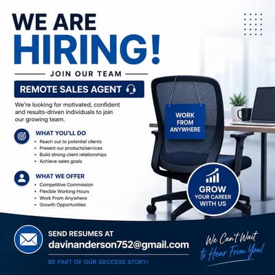 Sales Agent Remote Job