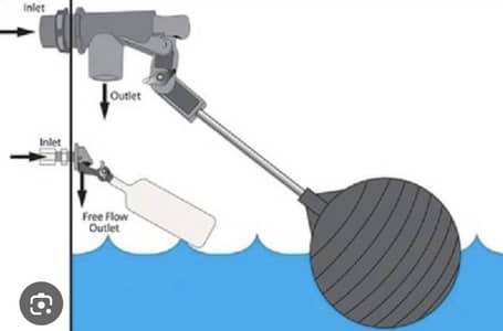 Ball cock float valve water tank heavy duty stainless steel