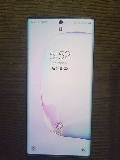 Samsung Galaxy note 10 5g 12/256
