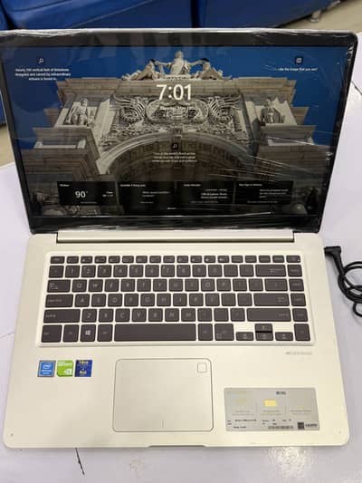 (2GB NVEDIA) CORE I7 8th Generation (ASUS) VIVOBOOK 15 (GOLD)