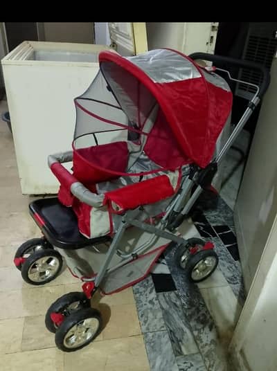 pram stroller almost new