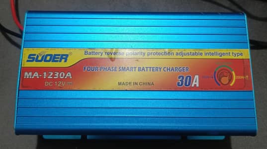 Suoer 12V 30A Smart Battery Charger (MA-1230A)