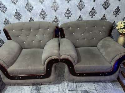 Brand New Sofa Set In Velevt Stuff