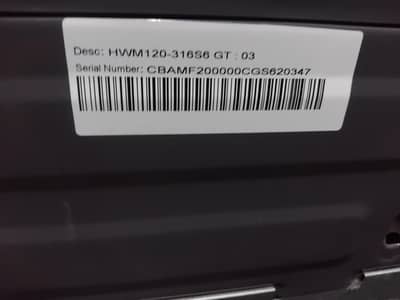 Haier Full Automatic Washing Machine – 6 Days Used