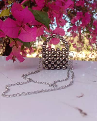 beaded bag
