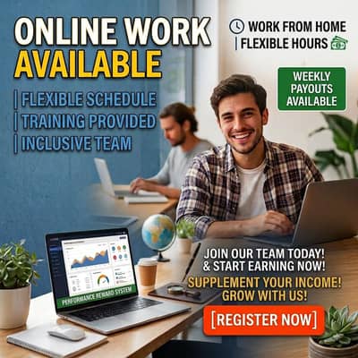 Online Work From Home | Part-Time & Full-Time Opportunities