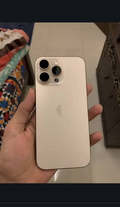 Iphone 16 pro max 256gb dual sim pta aproved