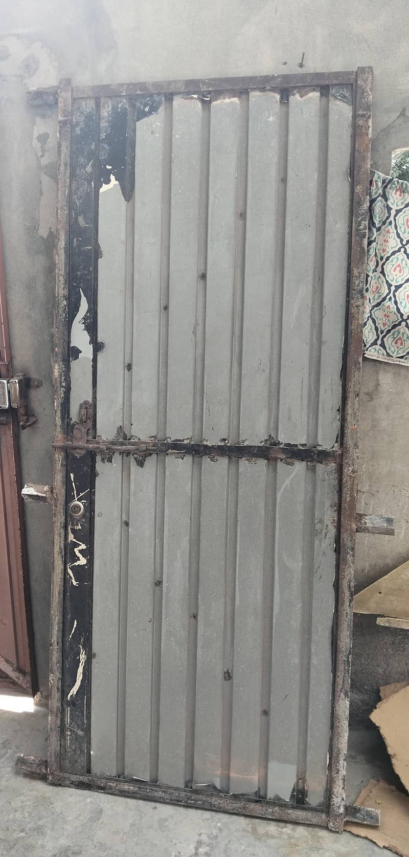 Galvanized sheet door 0