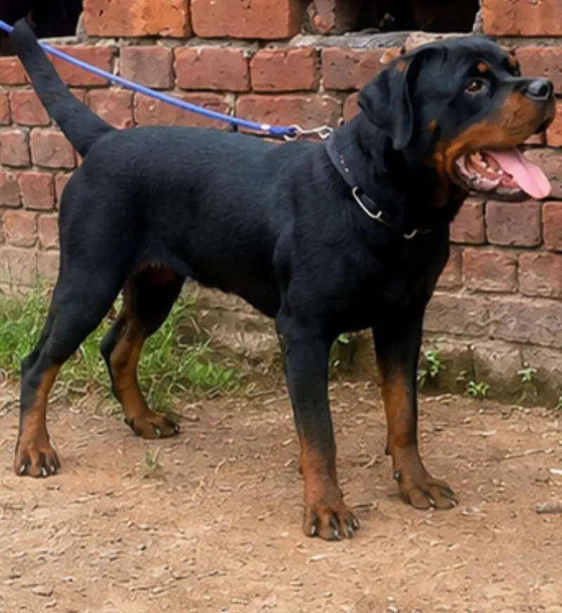 Rottweiler female 9 month non Pedigree Punch face ma hai — photo 3