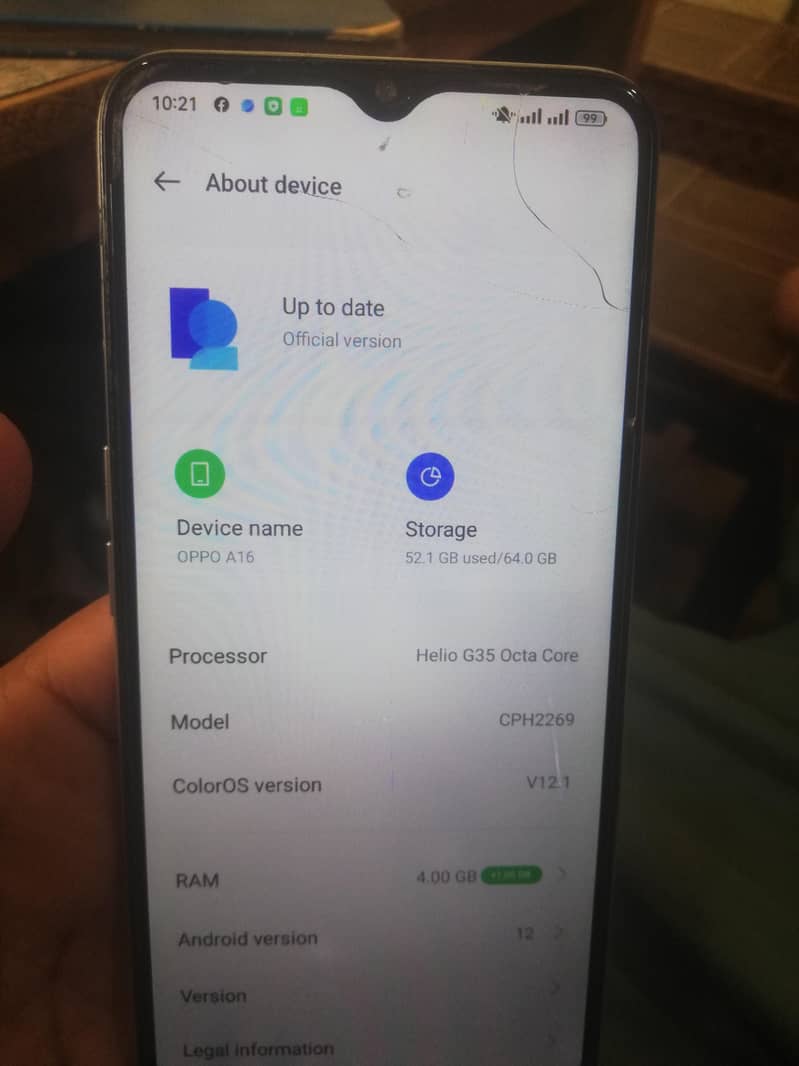 OPPO A16 0