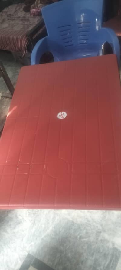 Plastic Study Table and Chair for Sale