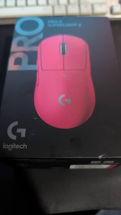 Logitech Gaming Mouse G Pro X Superlight 2 Used 10/10 (Pink)