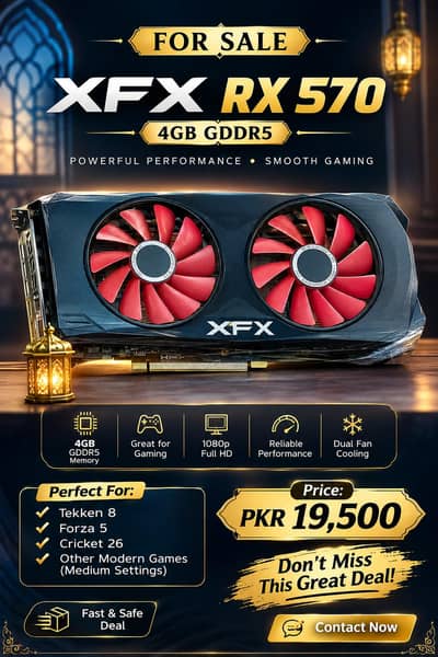 RX 570 , 4GB GPU
