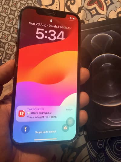 Apple iPhone 12 Pro 256 gb with original box 10/10