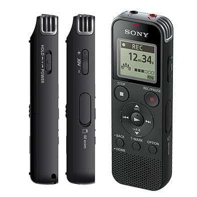 Sony ICD-PX470 Stereo Digital Voice Recorder with Built-in USB Voice