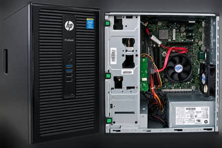 HP ProDesk 400 G1 MT — Core i5 4th Gen | 8GB RAM | SSD + HDD
