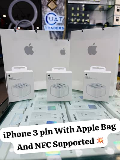 iphone 100% Orignal charger  20w