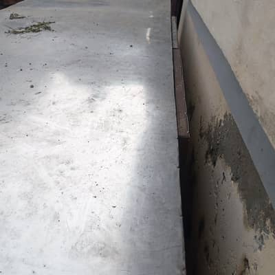 stain less steel counter