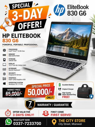 Hp elitebook 830 g6 Laptop