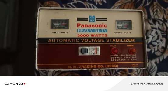 original brand Panasonic 3000 w