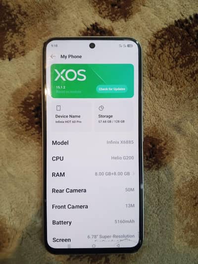 Infinix hot 60 pro