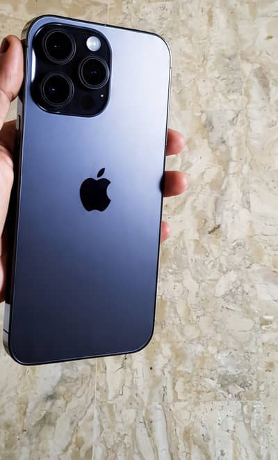 Want to sell on urgent basis 14 pro max lla esim 256 gb pta approved